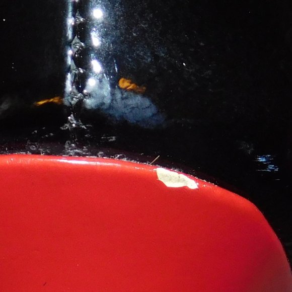 Steve Madden JAAGG Leather Black/ Leopard pumps size 6 - Picture 9 of 11